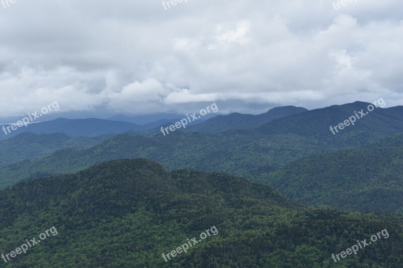 View Hike Mountain Mountains Sky