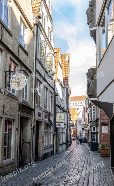 Bremen Schnoor Historic Center Places Of Interest Gang