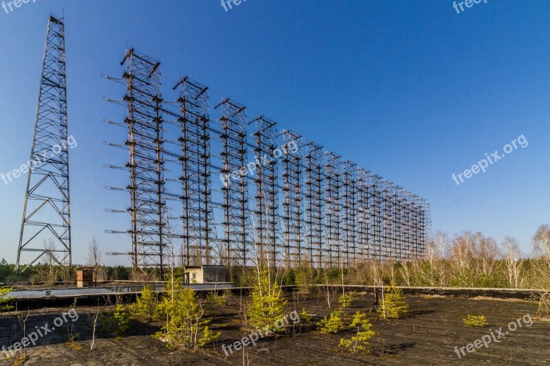 Chernobyl Duga Radar Pripyat Soviet Union