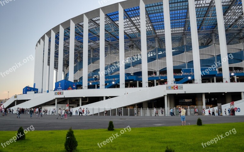 Stadium Nizhniy Novgorod Russia Football Russia Football Nizhniy Novgorod