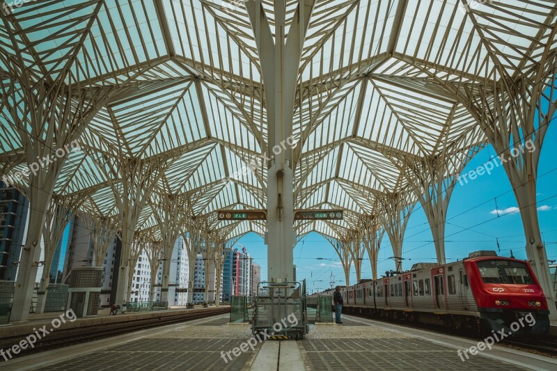 Architecture Building Railway Station Urban Structure