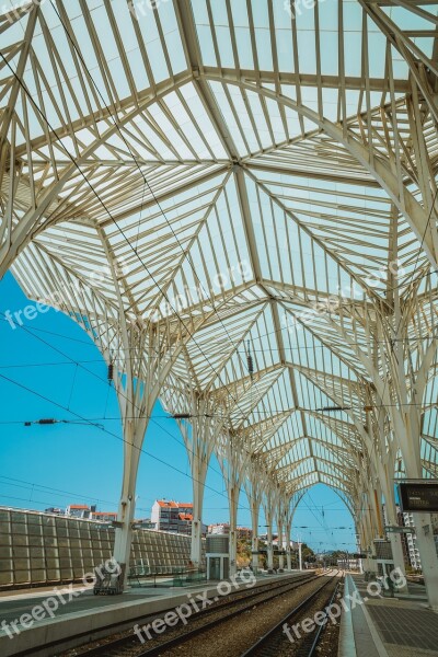 Architecture Building Railway Station Urban Structure