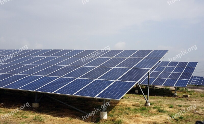 Solar Panels Renewable Energy Photo-voltaic Solar Energy Electricity