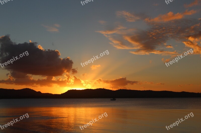 Bahia Mar Salinas Margarida Ocean Sunset