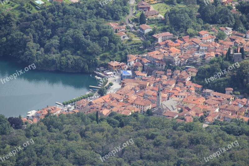 Mergozzo Lake Mergozzo Lake Village Italy