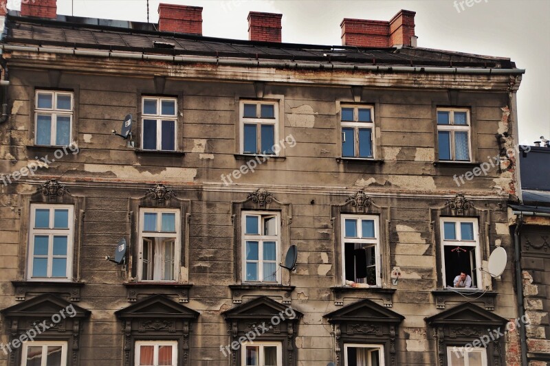 Old House Facade Architecture Wall Façades