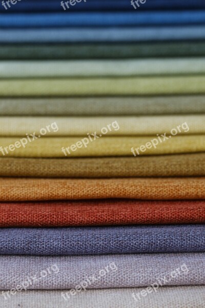 Fabric Tissue Cotton Textile Colorful