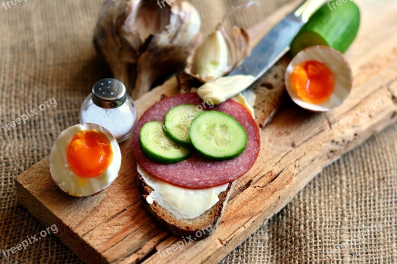 Bread And Butter Sandwich Farmer's Bread Snack Breakfast