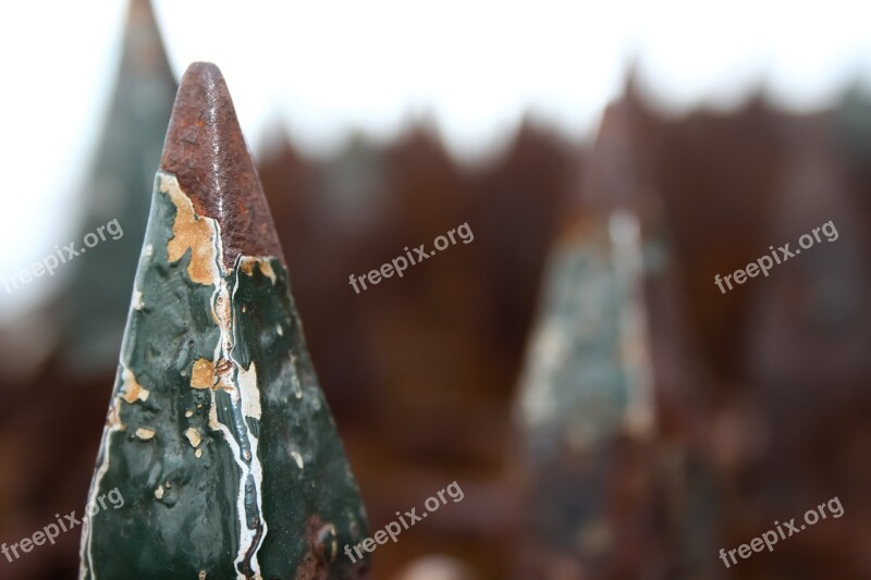 Rusty Arrow Head Seashore Collioure France