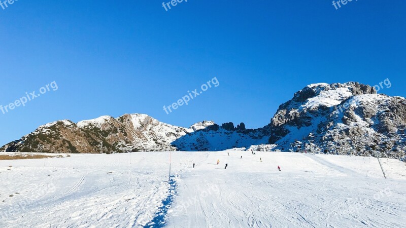 Piani Di Bobbio Sci Skiing Italy Winter