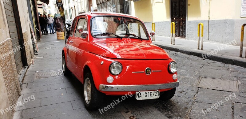 Fiat Car Italy Old Vintage