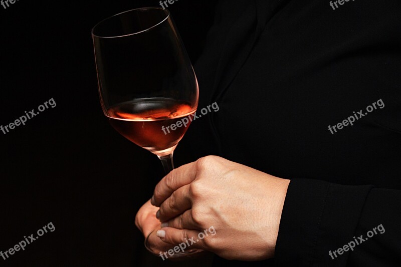 Wine Rosé Wine Pink Wine Glass Wineglass