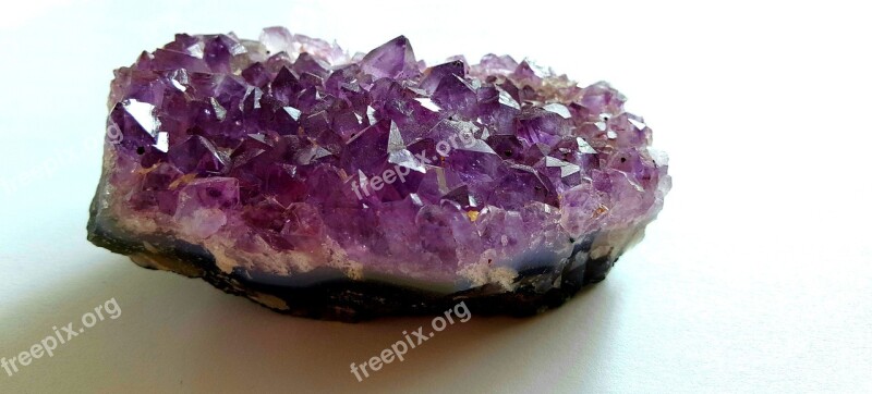 Amethyst Geode Cluster Crystals Quartz