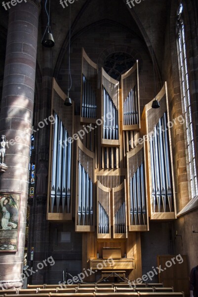 Church Of Our Lady Frauenkirche Nürnberg Organ Church Architecture