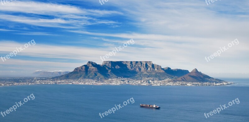 Cape Town Cape City African Cityscape