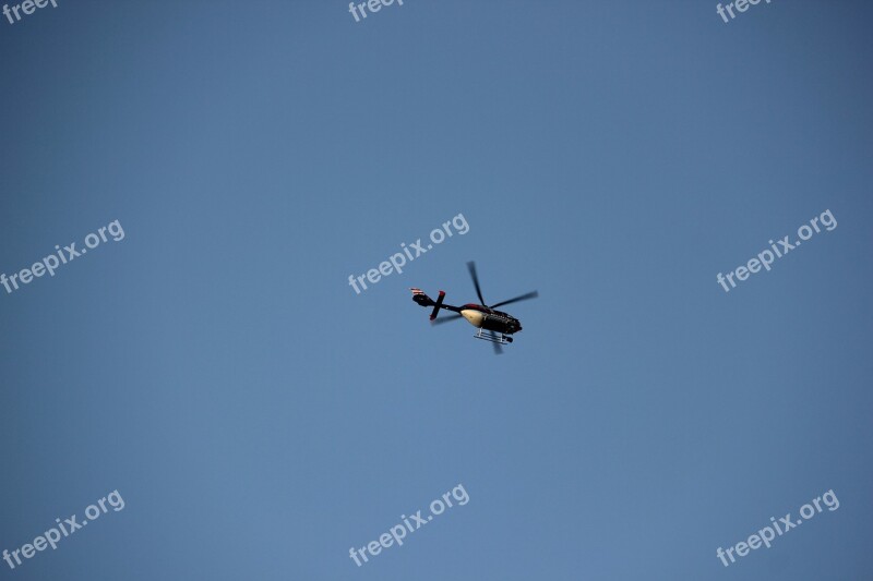 Vienna Police Helicopter Police Helicopter Free Photos