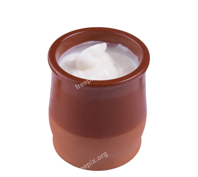 Sour Cream Pot Ceramic Free Photos