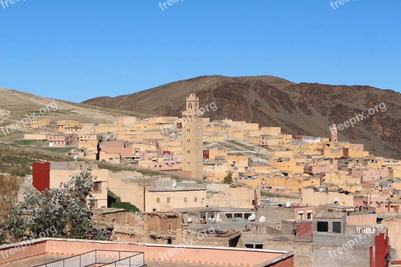 Village The Berbers Berber Trip Ancient