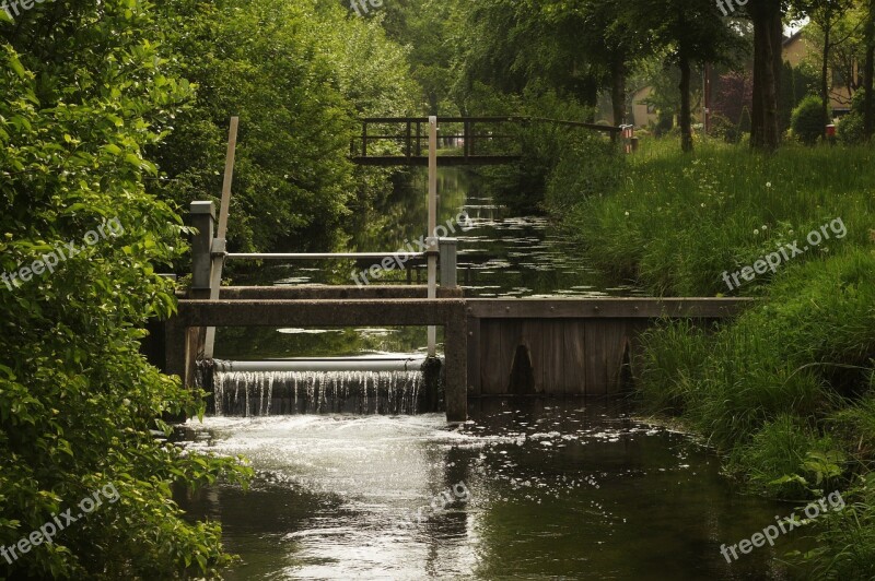 Pond Channel Water River Stream