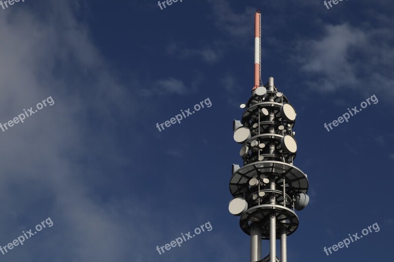 Mobile Communications Radio Tower Antenna Telecommunications Tower