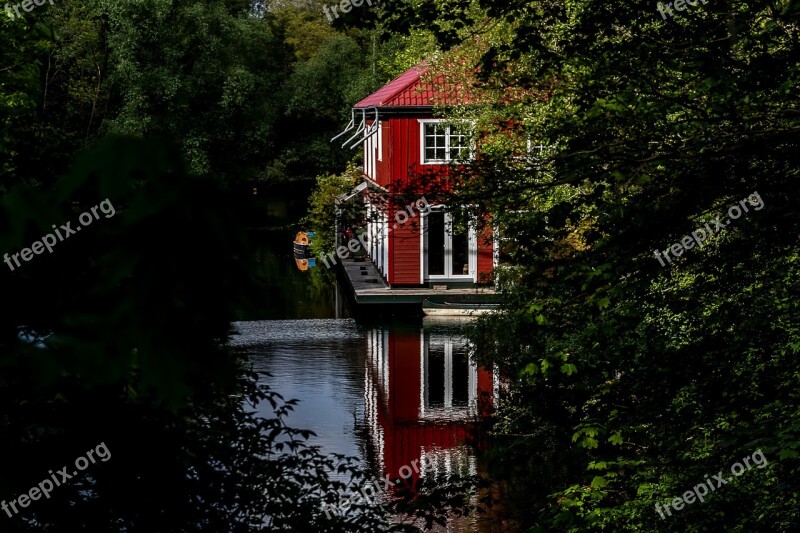 House River Channel Architecture Building