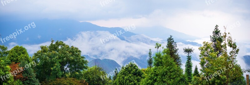 Hill Taxua Bacyen Mountain Vietnam