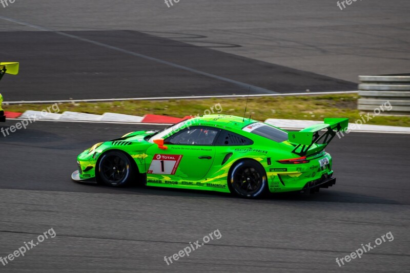 Porsche 911 Gt3 R Porsche Gt3 Motorsport 24h Race Nürburgring