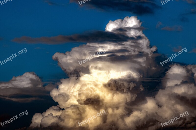 Clouds Cumulus Spectacular Atmosphere Nature