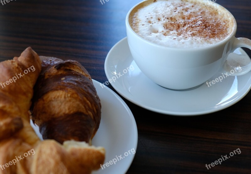 Coffee Breakfast Caffeine Cafe Café Au Lait