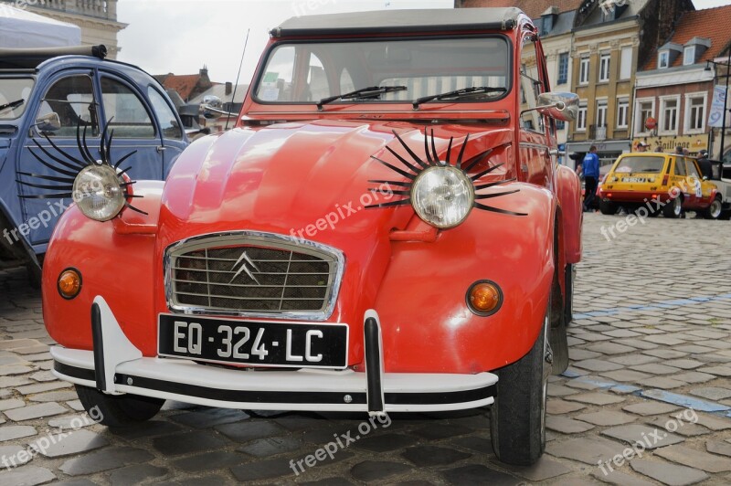 Citroën 2cv Car Automobile Vehicle