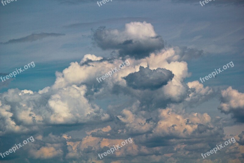 Clouds Sky Cloud Cover Weather Storm