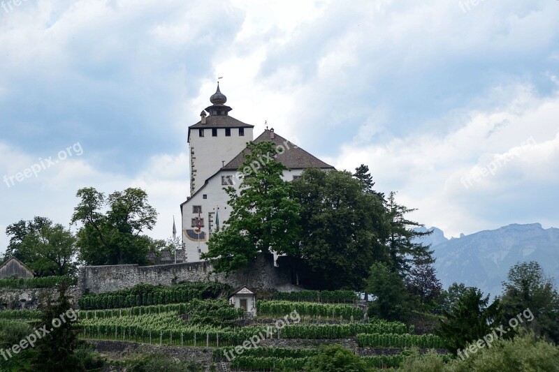 Castle Be Mountain Switzerland Architecture Places Of Interest