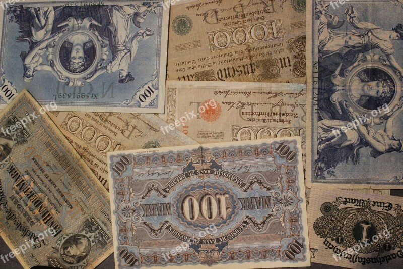 Bank Note Inflation Money Finance Cash