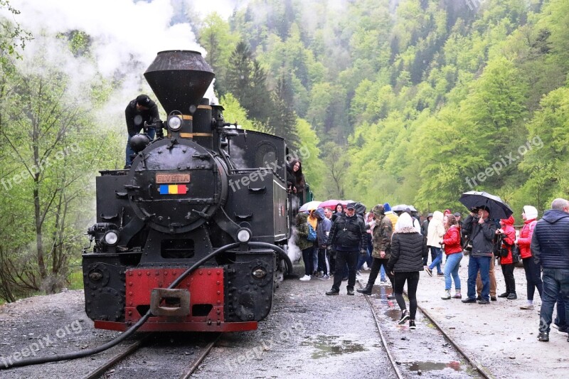 Steam Train Train Transport Travel Retro