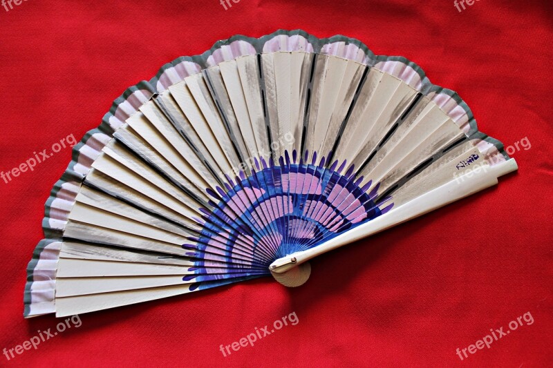 Fan Tradition Women Beauty Lady