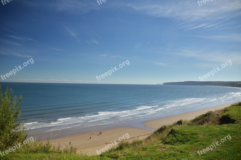 Seaside Beach Sand Sky Sea