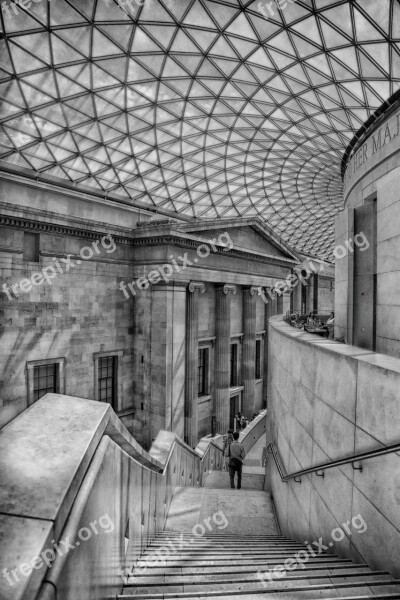 London Museum Architecture Building Interior