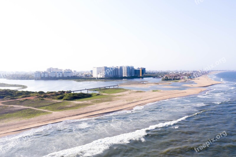 Beach From Above Drone View Aerial View Drone View Of Beach Beach Aerial View