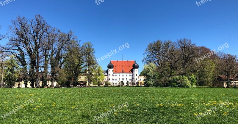 Castle Bavaria Historically Building Germany