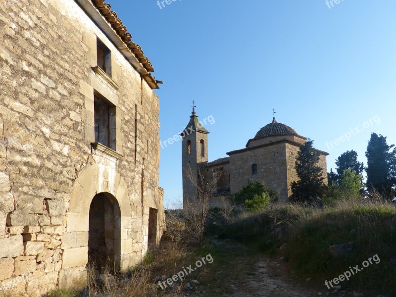 Abandoned Ruins People Church Most Of The Llaurador