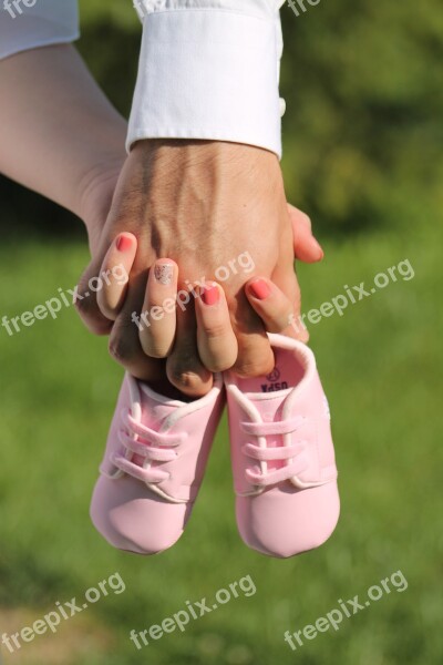 Pregnant Shoes Pregnancy Baby Child