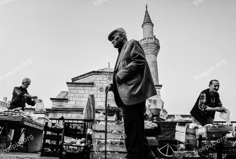 Sunday Bazaar Mosque Cami Old