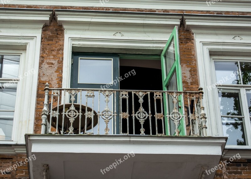 Balcony House Architecture Building Window