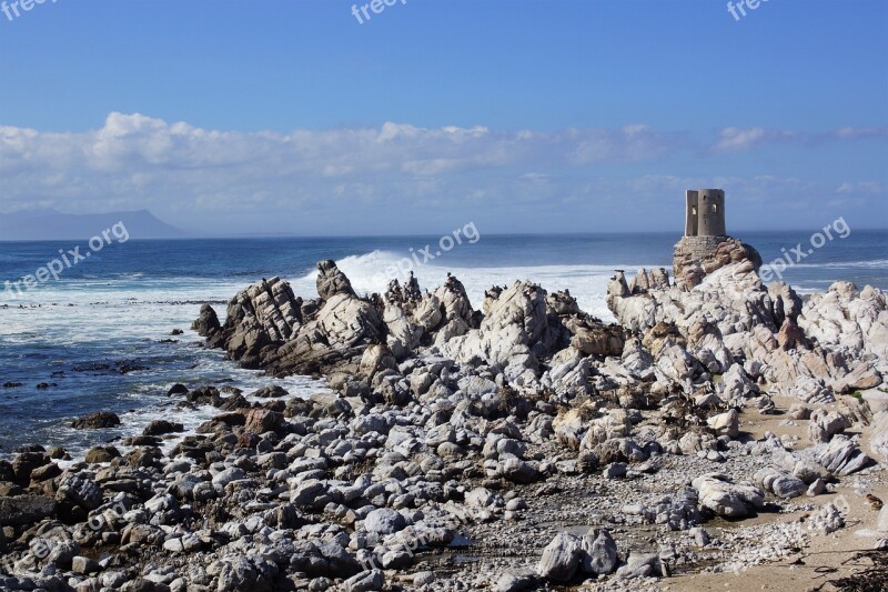 Nature Landscape Sea Spray Wave