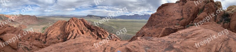 Las Vegas Red Rock Landscape Desert Rock