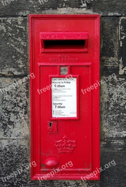 Post Postbox Post Box Mailbox Mail