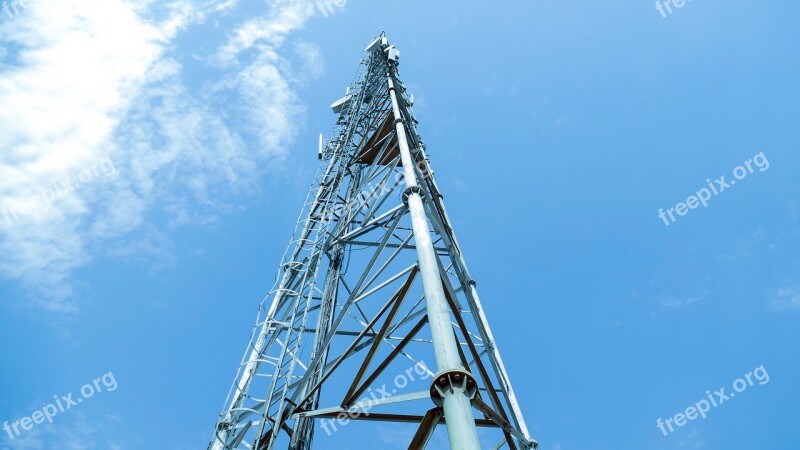 Mobil Tower Communication Transmitter Broadcast Technology