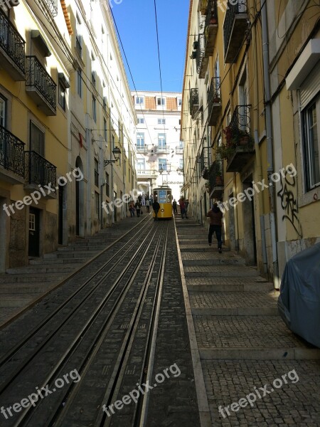 Lisbon Tram Portugal Free Photos