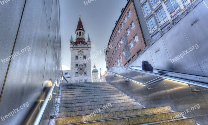 Marienplatz Munich Town Hall Bayern Architecture