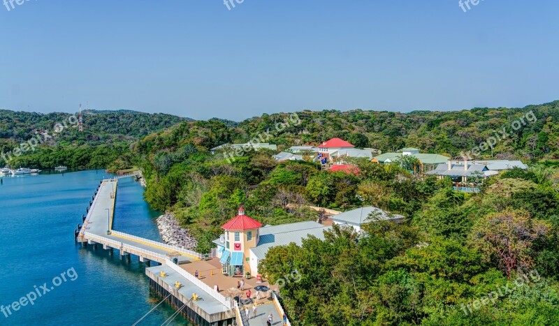 Roatan Welcome Center Walkway Nature Pathway